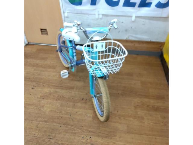 ダイワサイクル Magic×Magic 18インチ シングルギア キッズサイクル ライトブルー/パープル