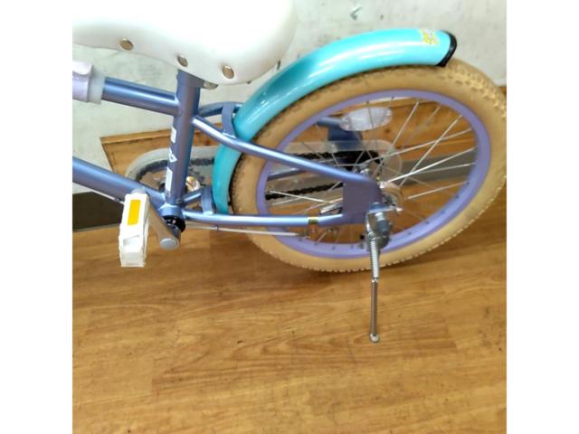 ダイワサイクル Magic×Magic 18インチ シングルギア キッズサイクル ライトブルー/パープル