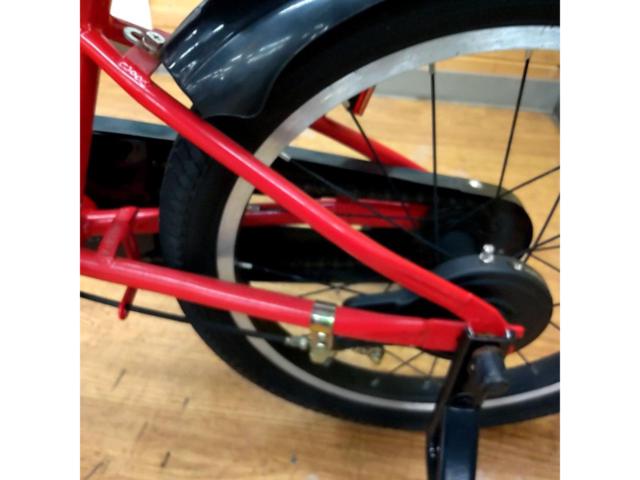 ※スタンド、前カゴ付属 アイトン SCHELMOO 18インチ キッズサイクル レッド