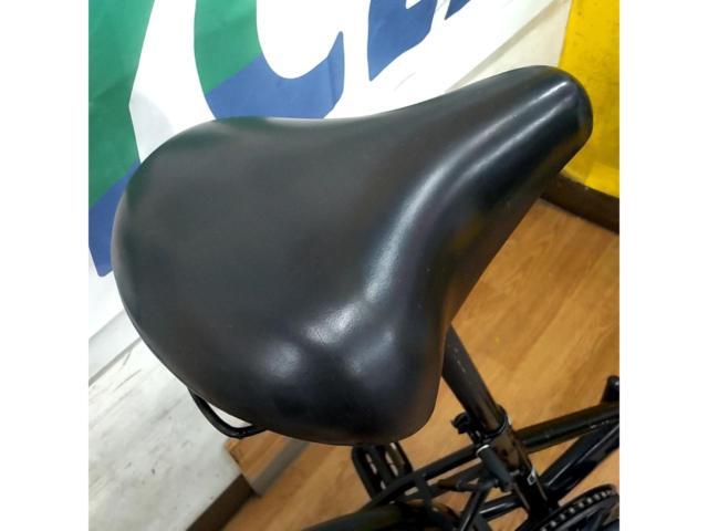 THREE STONE 20×1.75 外装6段変速 スチールフレーム折りたたみ自転車 ブラック
