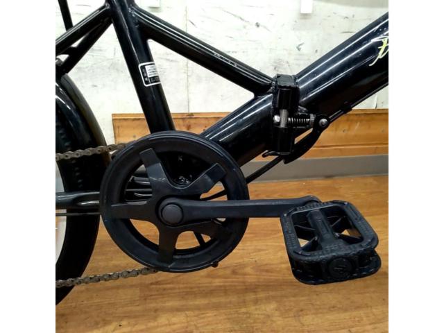 THREE STONE 20×1.75 外装6段変速 スチールフレーム折りたたみ自転車 ブラック