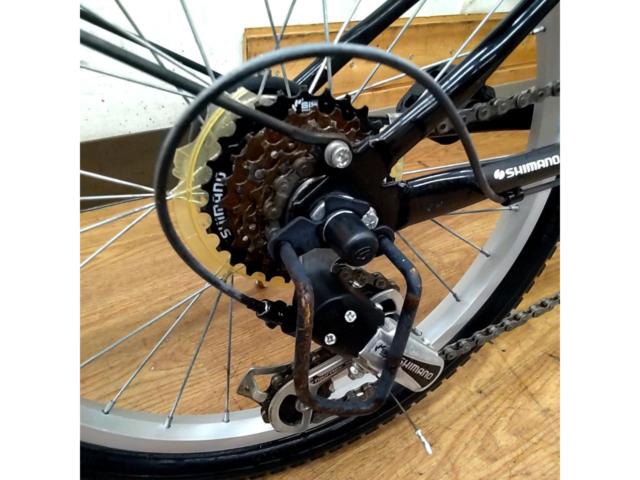 THREE STONE 20×1.75 外装6段変速 スチールフレーム折りたたみ自転車 ブラック