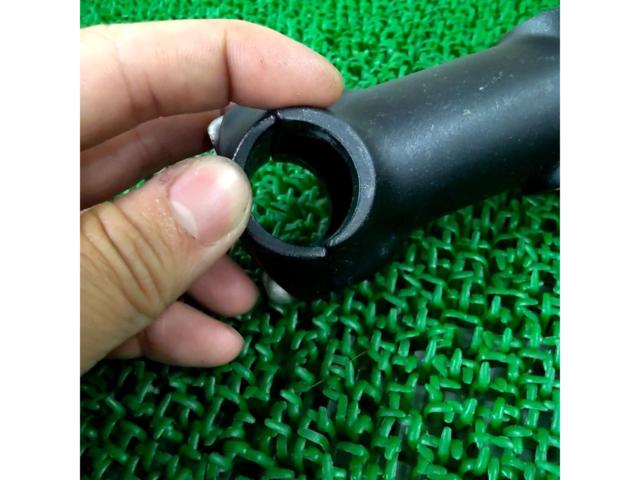 【わけあり現状販売】※対応径不明 メーカー不明 ステム ブラック 対応径25.4or26.0Φ/80mm