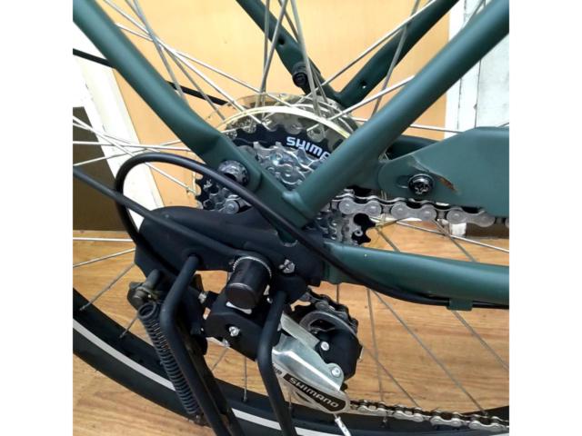 CBA BOLD LINE 27.5インチ 外装6段 シティサイクル グリーン