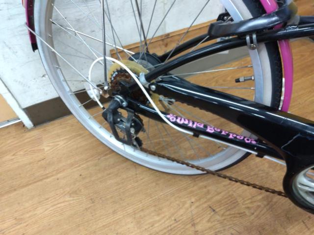 BRIDGESTONE WILD BERRY 24インチ 外装6段変速 キッズ自転車 ブラック