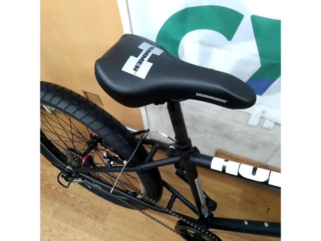 ジック HUMMER 型番不明(TANK3.0?) 26×3.0インチ 外装6段変速 スチールファットクロスバイク ブラック