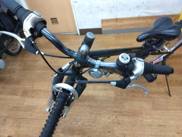 ※前後ギア付き!! BRIDGESTONE XFM クロスファイヤー 26インチ 3×7s キッズサイクル ブラック 適正身長:137-156cm