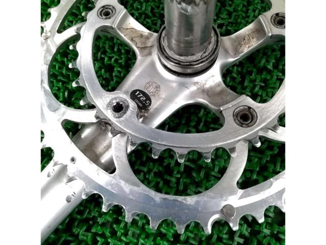 campagnolo CENTAUR 172.5mm 50-34T 10Sアルミクランク左右セット シルバー
