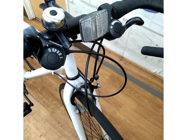 ALTAGE ARD-001 700×25c 3×6s クロモリロードバイク ホワイト 適正身長165cm-