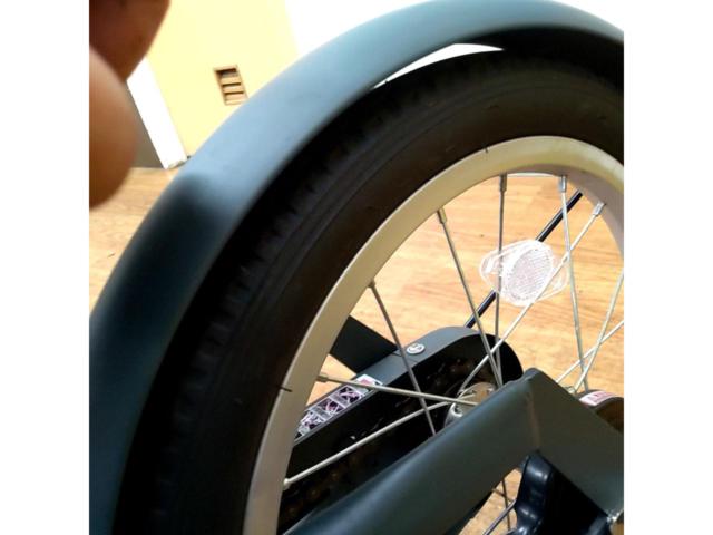 玉越産業 TOUGH 88 16インチ キッズサイクル グレー