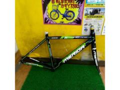 ※トップチューブ凹み MERIDA ROAD LITE 903 2007頃 サイズ48 700C アルミロードバイクフレーム ネイビー/ブラック
