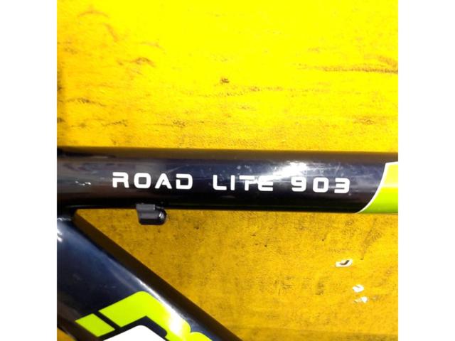※トップチューブ凹み MERIDA ROAD LITE 903 2007頃 サイズ48 700C アルミロードバイクフレーム ネイビー/ブラック