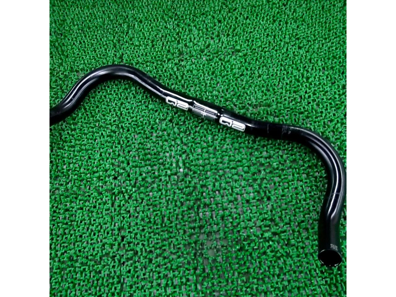 400mm/Φ25.4/Φ23.8  Q2 ブルホーンハンドル ブラック