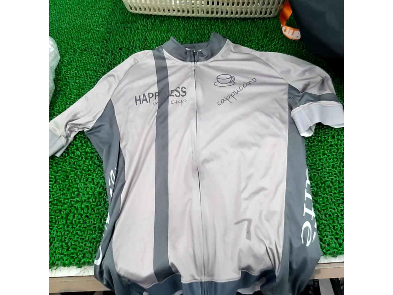 Lサイズ GSG サイクルジャージ グレー