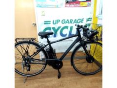 ※クランクガタつき･チェーン伸び大要修理 BRIDGESTONE TB1e 2020年モデル 27インチ 外装6段変速 電動アシスト自転車 ブラック 9.6Ah