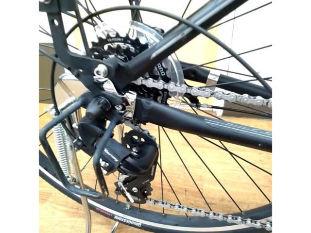 ※クランクガタつき･チェーン伸び大要修理 BRIDGESTONE TB1e 2020年モデル 27インチ 外装6段変速 電動アシスト自転車 ブラック 9.6Ah