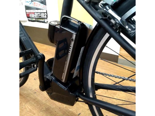 ※クランクガタつき･チェーン伸び大要修理 BRIDGESTONE TB1e 2020年モデル 27インチ 外装6段変速 電動アシスト自転車 ブラック 9.6Ah