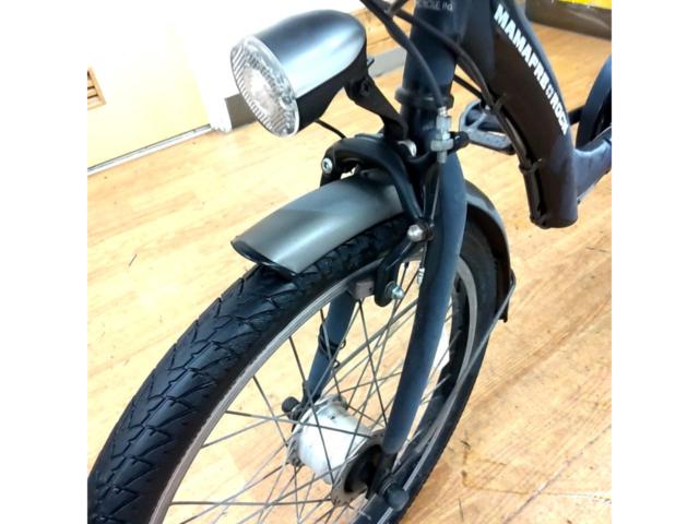 アサヒサイクル MAMAFRE ROCK 20インチ 外装6段変速 シティサイクル ブラック