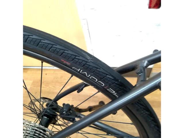 TREK FX3 DISC 2023年モデル 700×32c 1×10s アルミクロスバイク グレー Mサイズ 適正身長:165-175 cm