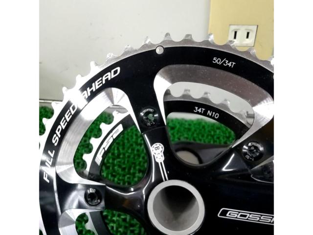 FSA GOSSAMER 170mm 50-34T BB30用 アルミクランク左右セット