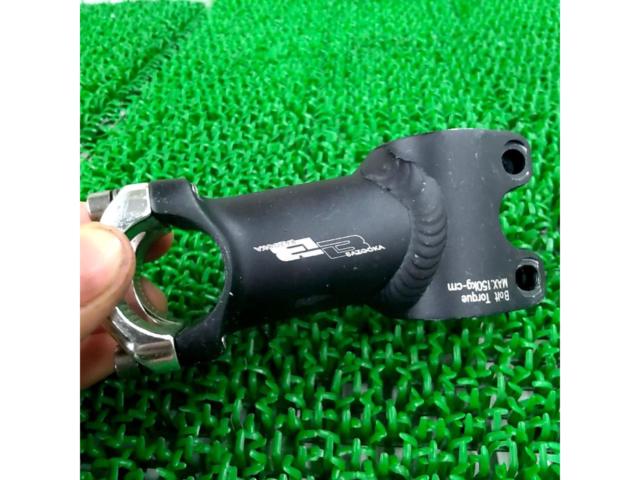 【わけあり現状販売】※コラム固定ボルト欠品 70mm/Φ25.4/6°BAZOOKA ステム ブラック