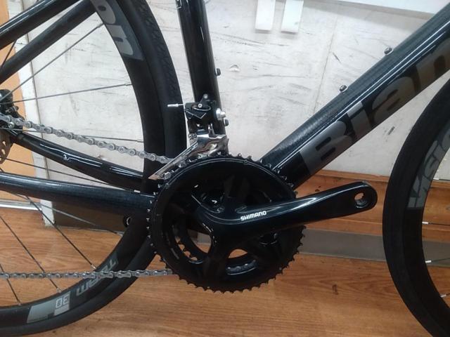 BIANCHI SPRINT DISC 2023年モデル 700x28C 2x11S カーボンロードバイク ブラック サイズ:47cm 適応身長:160cm前後