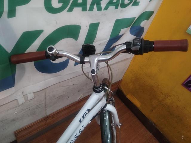 LOUIS GARNEAU シティローム8.0 26x1.5 外装7段変速 アルミシティサイクル ホワイト 適応身長:150cm～