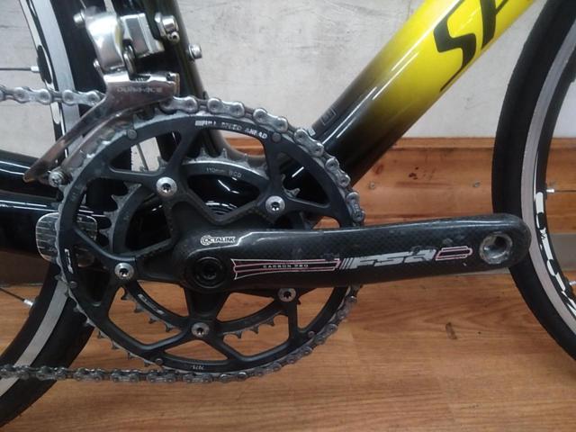 SPECIALIZED Tarmac Comp 2018年モデル 700×25C 2×10S カーボンロードバイク 540サイズ イエロー×ブラック