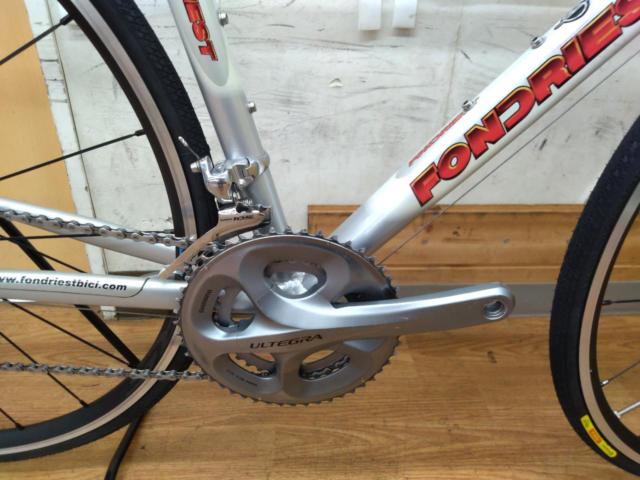 FONDRIEST MAX CARB 2004年頃モデル 700×23C 2×10S アルミ/カーボンバックロードバイク シルバー
