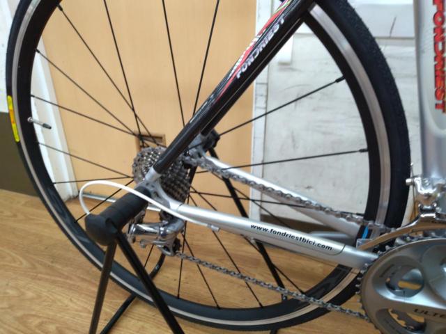 FONDRIEST MAX CARB 2004年頃モデル 700×23C 2×10S アルミ/カーボンバックロードバイク シルバー