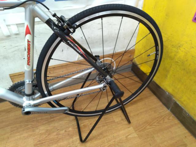 FONDRIEST MAX CARB 2004年頃モデル 700×23C 2×10S アルミ/カーボンバックロードバイク シルバー