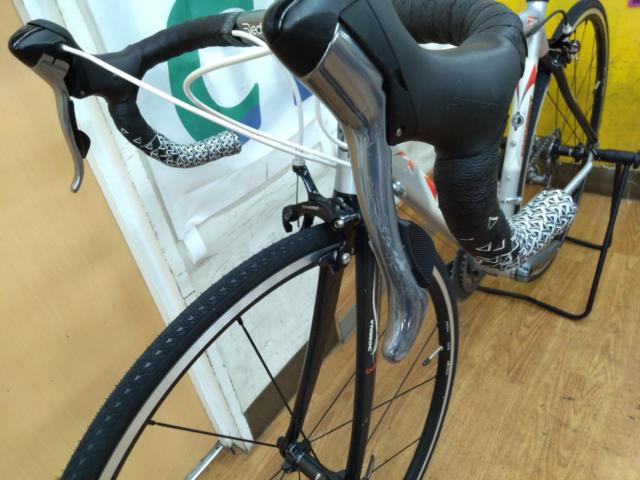 FONDRIEST MAX CARB 2004年頃モデル 700×23C 2×10S アルミ/カーボンバックロードバイク シルバー