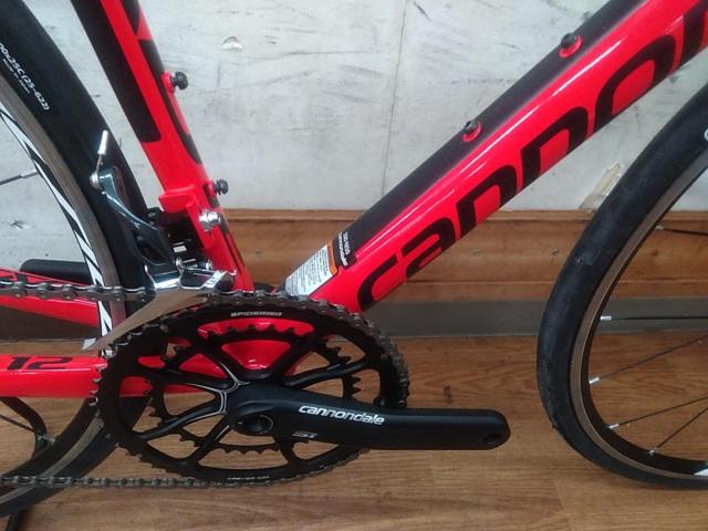 CANNONDALE CAAD12 2016年頃モデル 700×25C 2×11S アルミロードバイク レッド