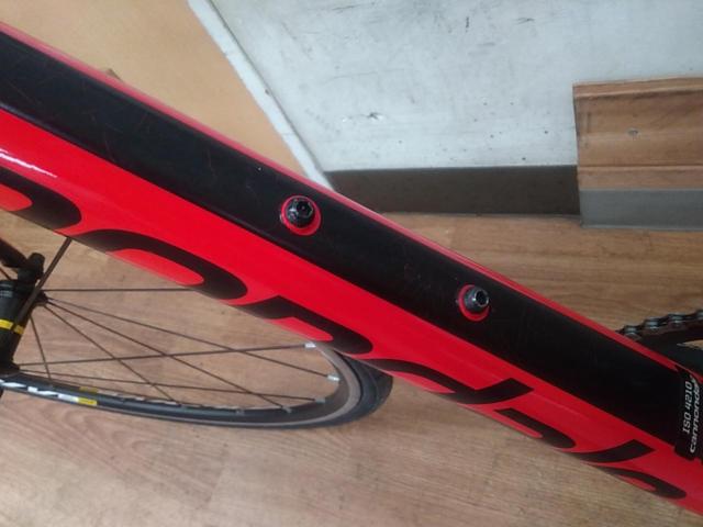 CANNONDALE CAAD12 2016年頃モデル 700×25C 2×11S アルミロードバイク レッド