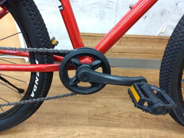 ヨツバサイクル ZERO24 24インチ 外装8段変速 キッズ自転車 レッド