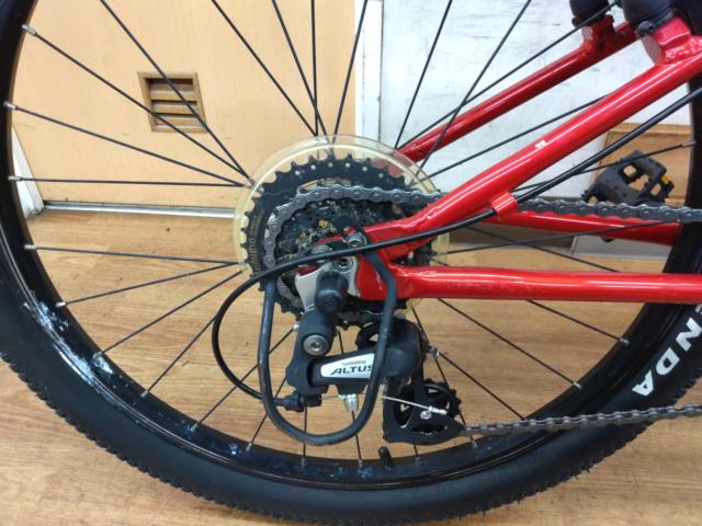 ヨツバサイクル ZERO24 24インチ 外装8段変速 キッズ自転車 レッド