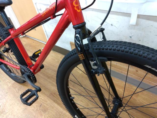 ヨツバサイクル ZERO24 24インチ 外装8段変速 キッズ自転車 レッド