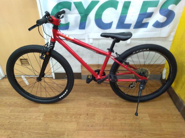 ヨツバサイクル ZERO24 24インチ 外装8段変速 キッズ自転車 レッド