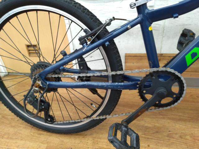 ※変速不可など修理前提 ダイワサイクル DIRTRAIL Jr. 24インチ 外装6段変速 キッズサイクル ネイビー