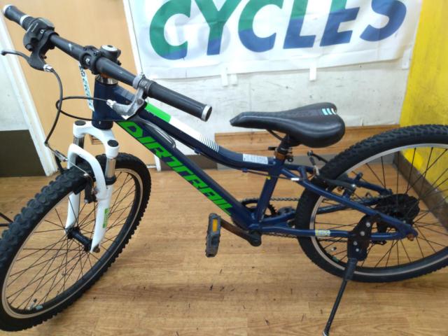 ※変速不可など修理前提 ダイワサイクル DIRTRAIL Jr. 24インチ 外装6段変速 キッズサイクル ネイビー