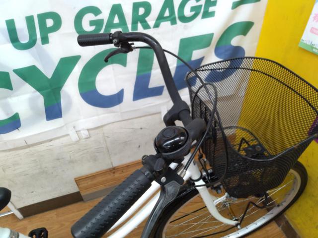 ダイワサイクル Fit`z 26インチ シングルギア シティサイクル ホワイト