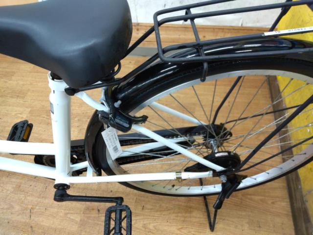 ダイワサイクル Fit`z 26インチ シングルギア シティサイクル ホワイト