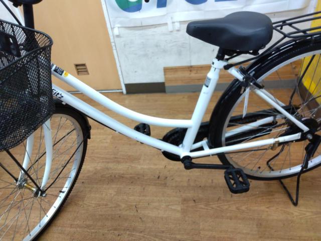 ダイワサイクル Fit`z 26インチ シングルギア シティサイクル ホワイト