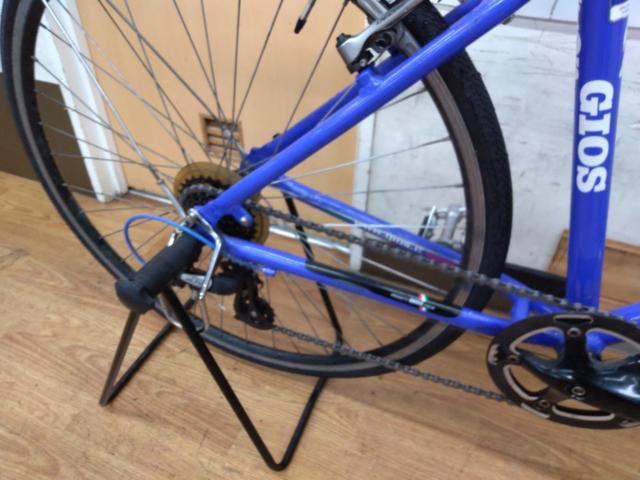 GIOS ESOLA 年式不明 700×28C 1×7S アルミクロスバイク ブルー