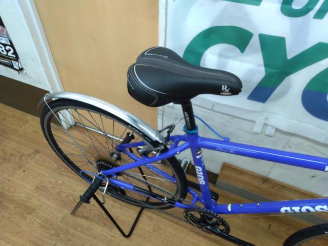 GIOS ESOLA 年式不明 700×28C 1×7S アルミクロスバイク ブルー