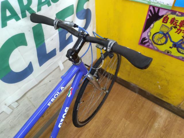 GIOS ESOLA 年式不明 700×28C 1×7S アルミクロスバイク ブルー