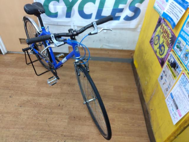 GIOS ESOLA 年式不明 700×28C 1×7S アルミクロスバイク ブルー