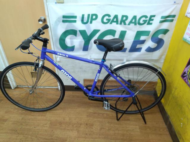 GIOS ESOLA 年式不明 700×28C 1×7S アルミクロスバイク ブルー