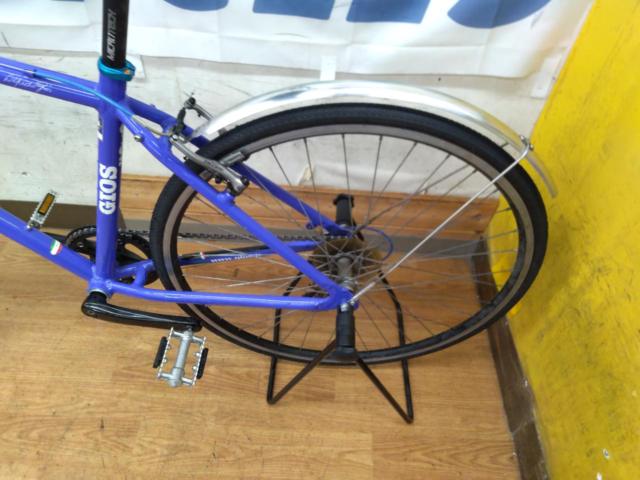 GIOS ESOLA 年式不明 700×28C 1×7S アルミクロスバイク ブルー