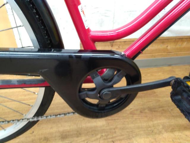 BRIDGESTONE SketchBook 26インチ 外装6段変速 シティサイクル レッド